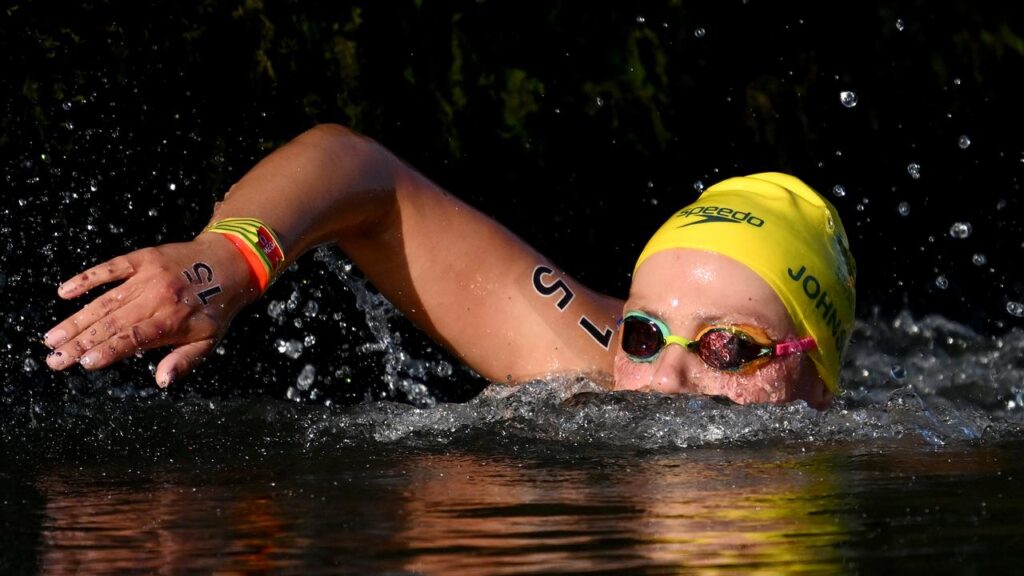 Moesha Johnson’s dominance continues in open-water swimming, winning another Australian title.
