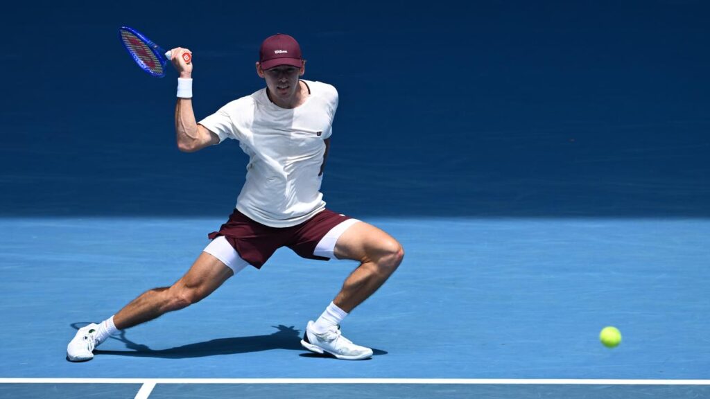Alex de Minaur made a lightning start to his ninth Australian Open campaign.
