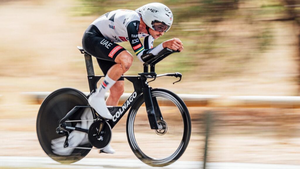 A strong pre-season has already paid off for Jay Vine at the road cycling nationals.
