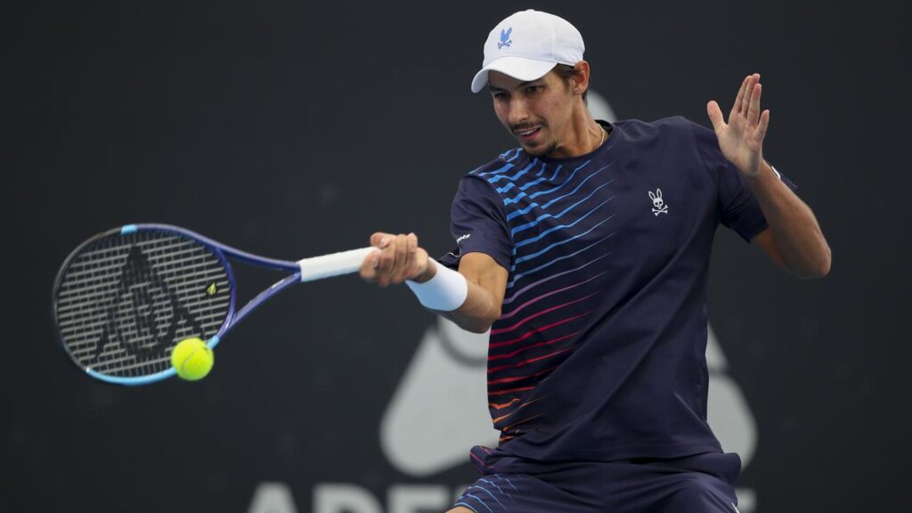 Australia’s Alexei Popyrin has made a first round exit at the Adelaide International.
