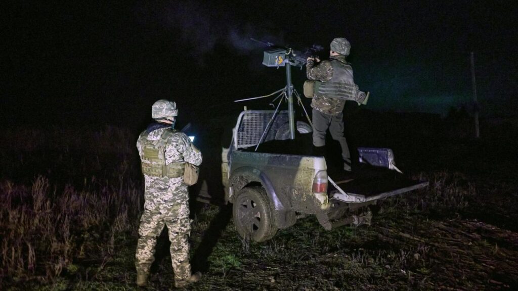 The Ukrainian army says Russian forces launched 111 drones in overnight attacks on Ukraine.
