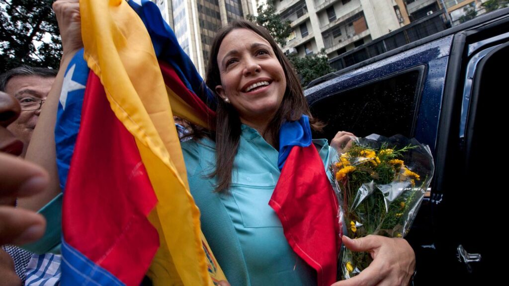 Nobel peace laureate Maria Corina Machado wants to come out of hiding and return to Venezuela.
