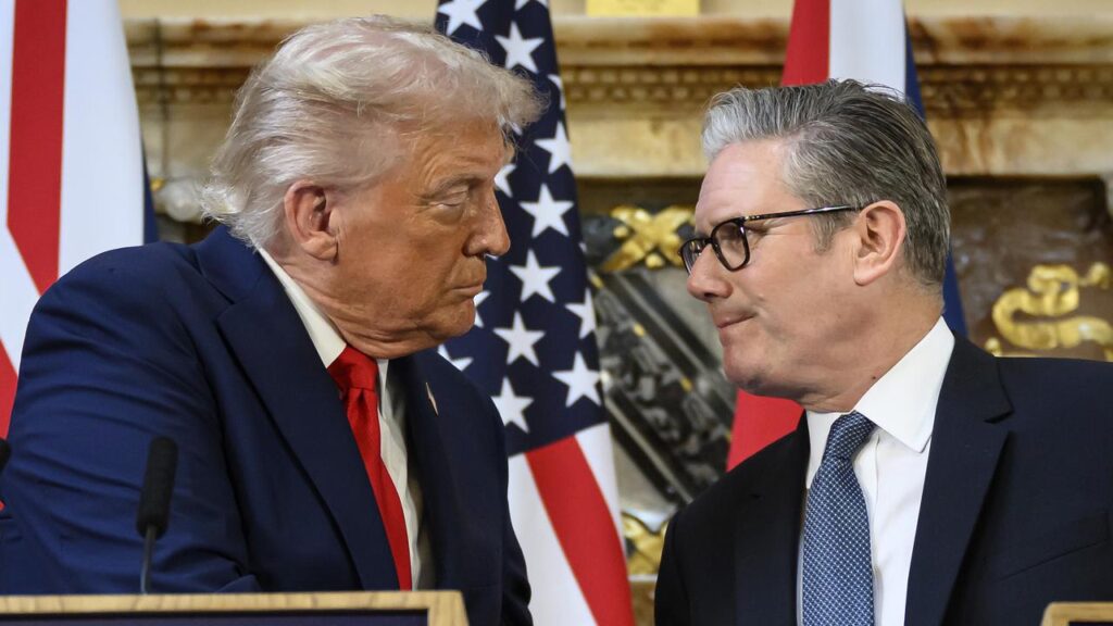 UK Prime Minister Keir Starmer spoke to US President Donald Trump about his comments, officials say.
