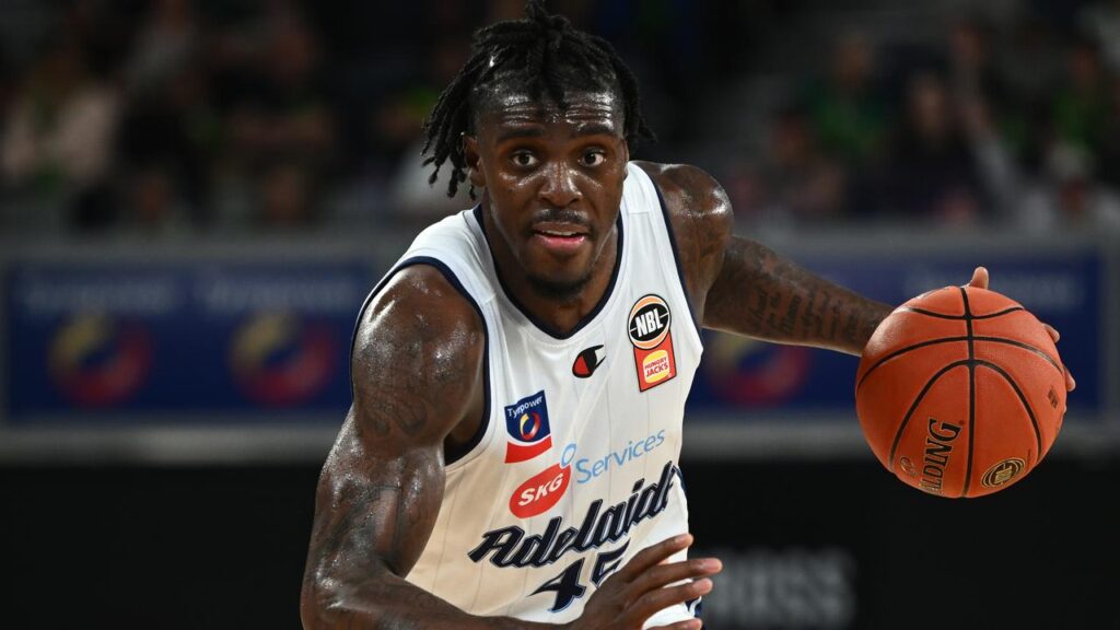 Zylan Cheatham played a superb game, with 17 points, 10 assists and eight rebounds for Adelaide.
