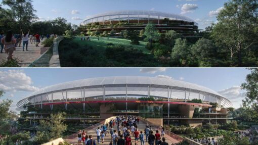Olympic stadium design unveiled for Brisbane Games BRISBANE VICTORIA PARK STADIUM CONCEPT