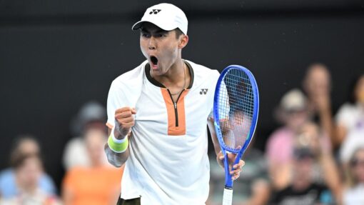 Brave Hijikata last Aussie to fall in Brisbane TENNIS BRISBANE INTERNATIONAL