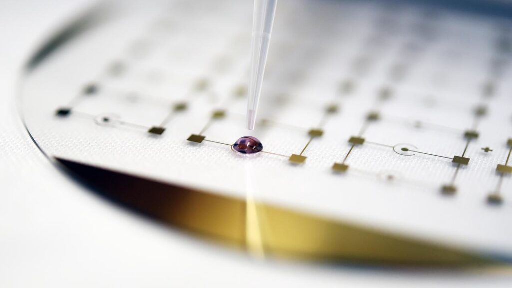 A blood test using a high-tech chip could potentially change treatment for brain cancer patients.

