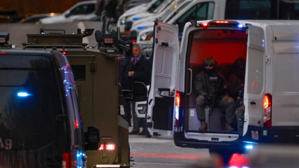 Deposed Venezuelan president Nicolas Maduro has arrived for a hearing at a New York federal court.
