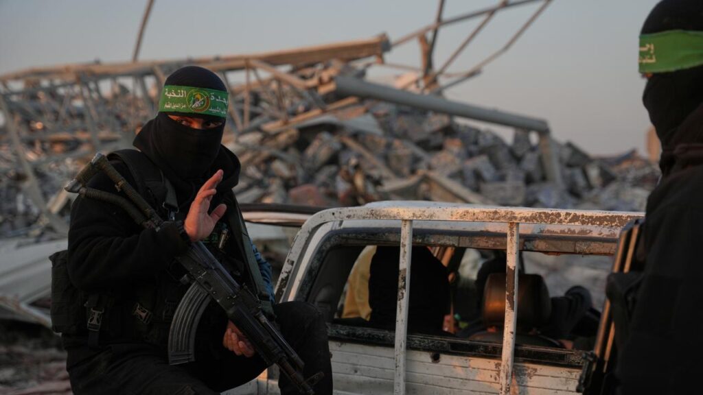 Israeli authorities say a new ceasefire phase will start once Hamas returns remains of a hostage.
