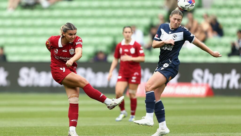 Paige Zois scored the match-winner in Adelaide’s 2-1 win over her former team.

