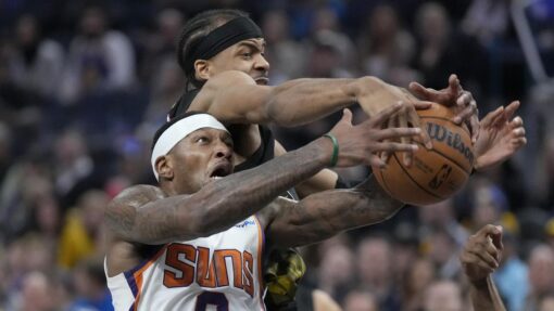 APTOPIX Suns Warriors Basketball