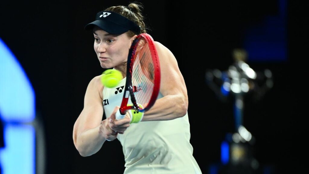 Big-hitting Kazakh Elena Rybakina has powered to her first Australian Open title.
