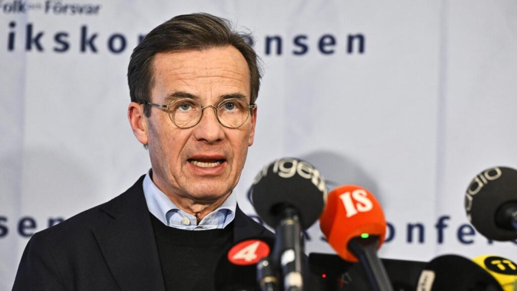 Swedish Prime Minister Ulf Kristersson has criticised US rhetoric towards Greenland ​and Denmark.
