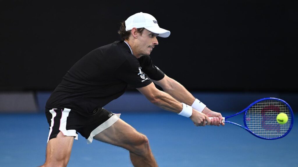 Aussie gun Alex de Minaur is drawing belief from two hard court wins over Italian Matteo Berrettini.
