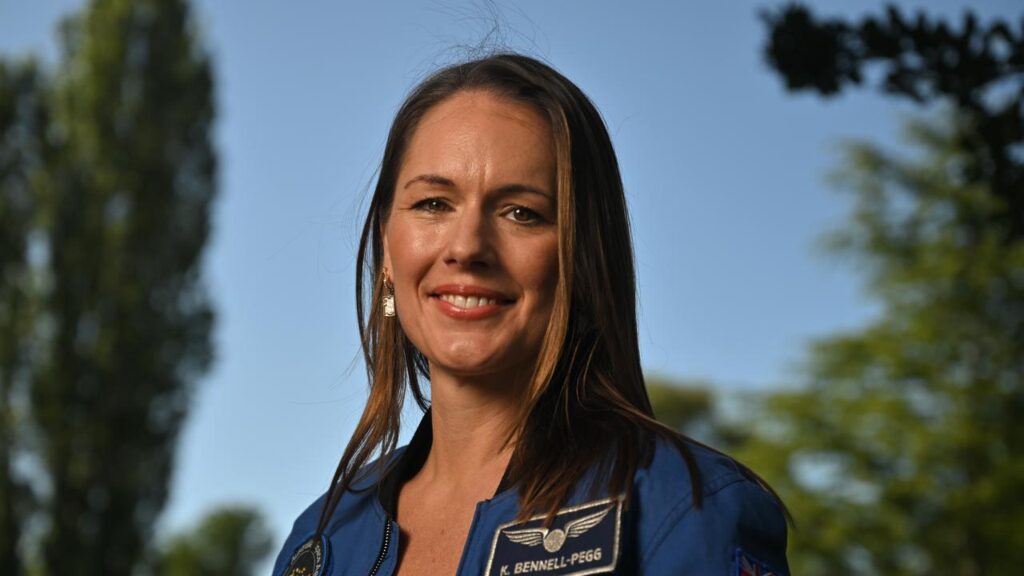 Australia’s first female astronaut Katherine Bennell-Pegg has been recognised on the national stage.
