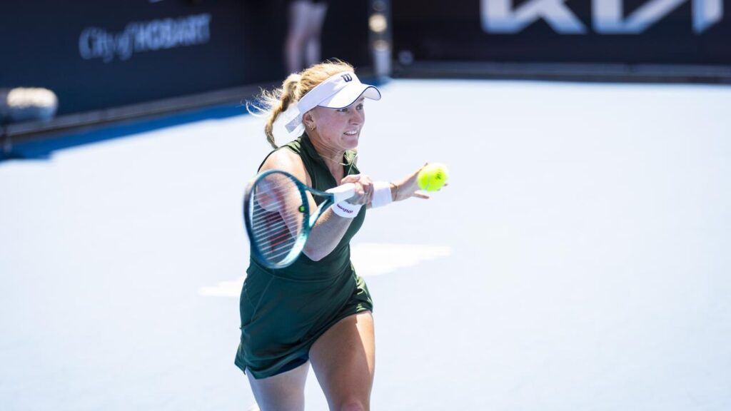 Young Australian Taylah Preston has claimed the biggest win of her career in Hobart.
