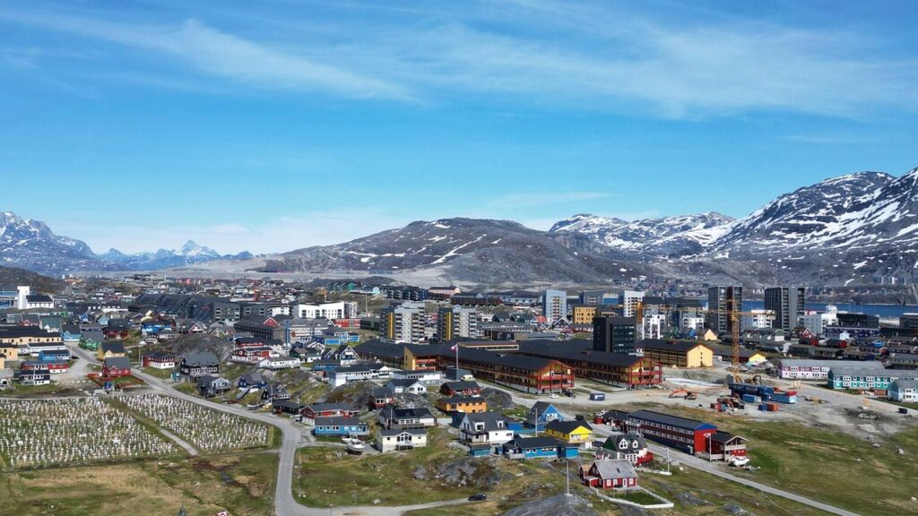 Greenland belongs to the NATO military alliance as part of the Kingdom of Denmark.
