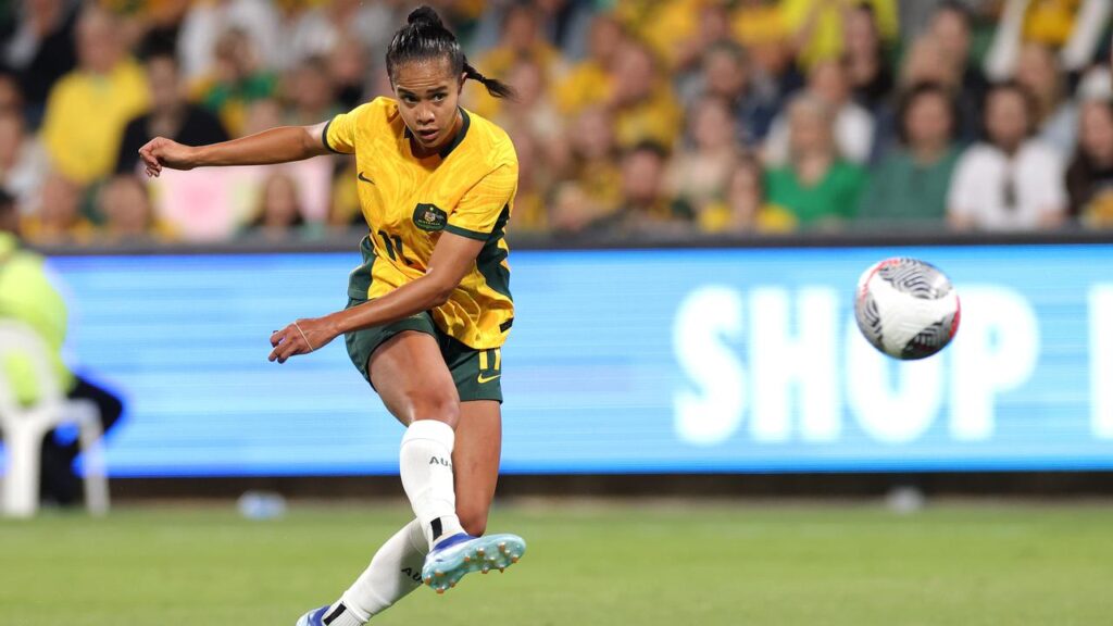 A refreshed Mary Fowler is ready to kick more goals with the Matildas. 

