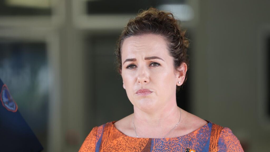 Lia Finocchiaro is copping flack over her choice of adminstrator for the NT.
