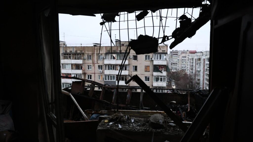 An overnight Russian bombardment hit areas across eight regions of Ukraine, injuring dozens.
