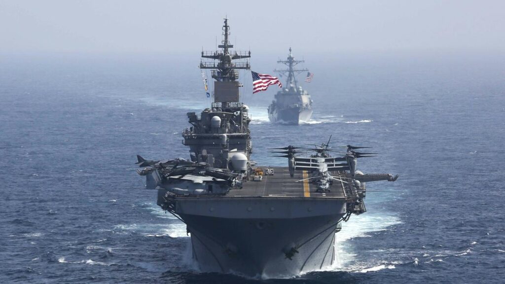 Another US aircraft carrier could be sent to the Middle East amid the conflict with Iran.
