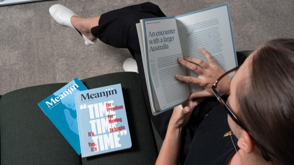The literacy community is celebrating the return of magazine Meanjin in Brisbane.
