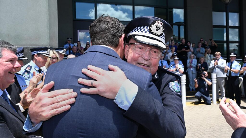 Steve Gollschewski says the best part of his career was looking after victims and locking up crims.
