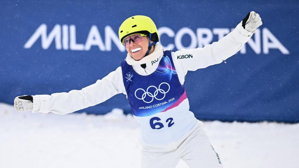 Danielle Scott has shone again but the Australian aerials skiers just missed a team medal.
