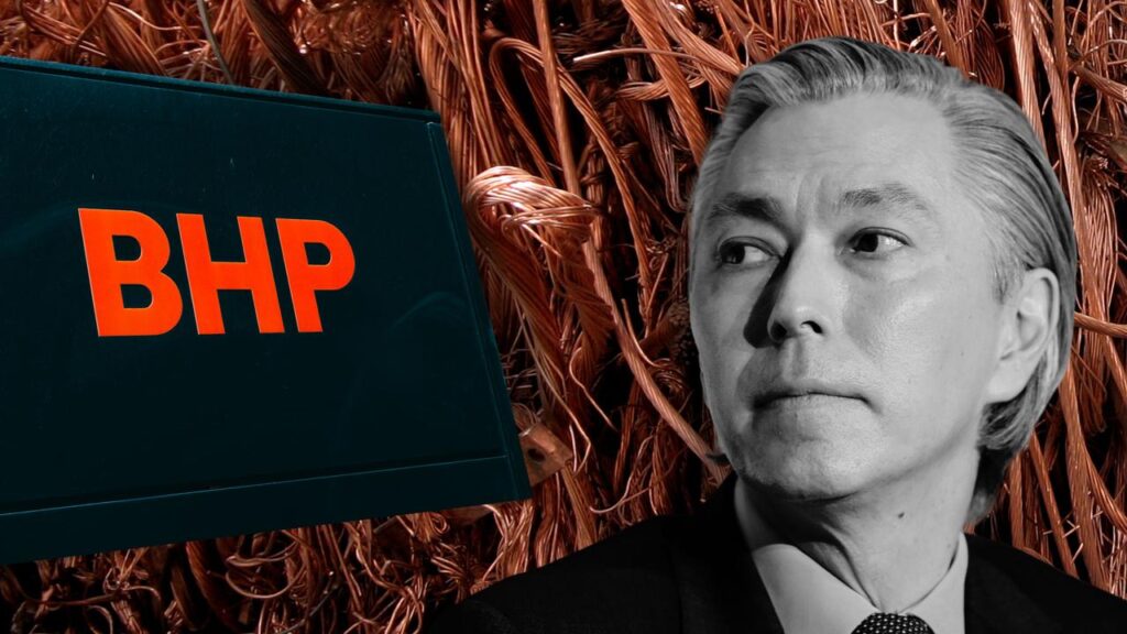 Copper contributed the largest share of BHP’s overall H1 earnings, CEO Mike Henry says.

