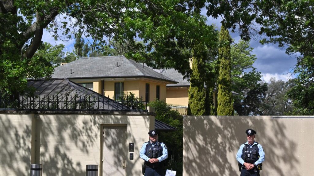 Prime Minister Anthony Albanese was evacuated from The Lodge on Tuesday night.

