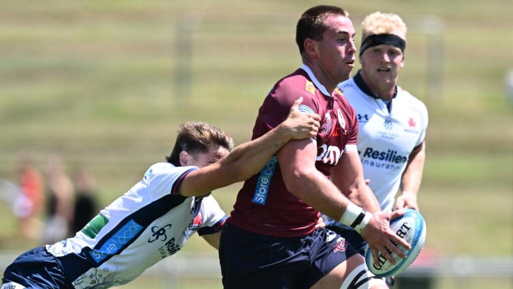 Joe Brial has cemented himself at Ballymore in the Reds’ backrow.
