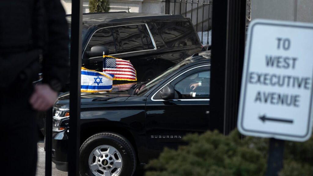 A meeting between the Israeli prime minister and US president was closed to the media.
