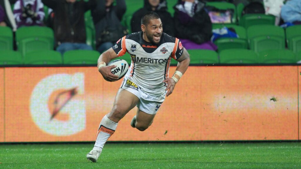 Former NRL star Matt Utai is recovering in hospital after being shot outside his suburban home.
