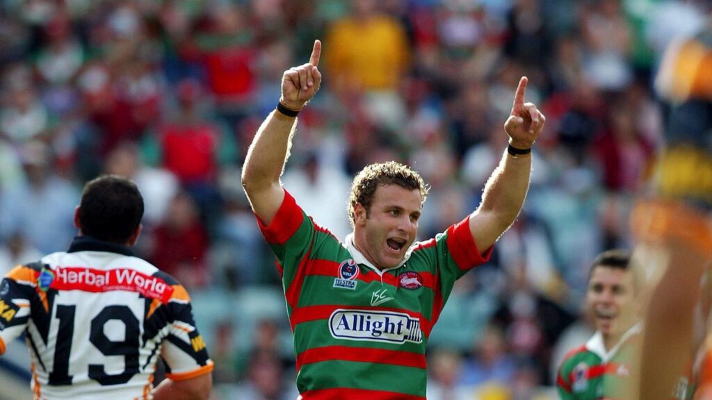 Willie Peters, here in his Rabbitohs’ playing days, wants to coach England at the World Cup.
