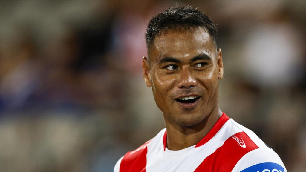 Dragons winger Setu Tu has had a remarkable journey which could result in a Las Vegas NRL debut.
