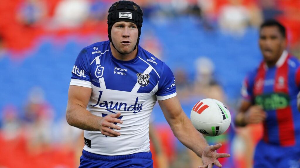 Vegas bound: Matt Burton looks likely to play in the Bulldogs’ season opener against the Dragons.
