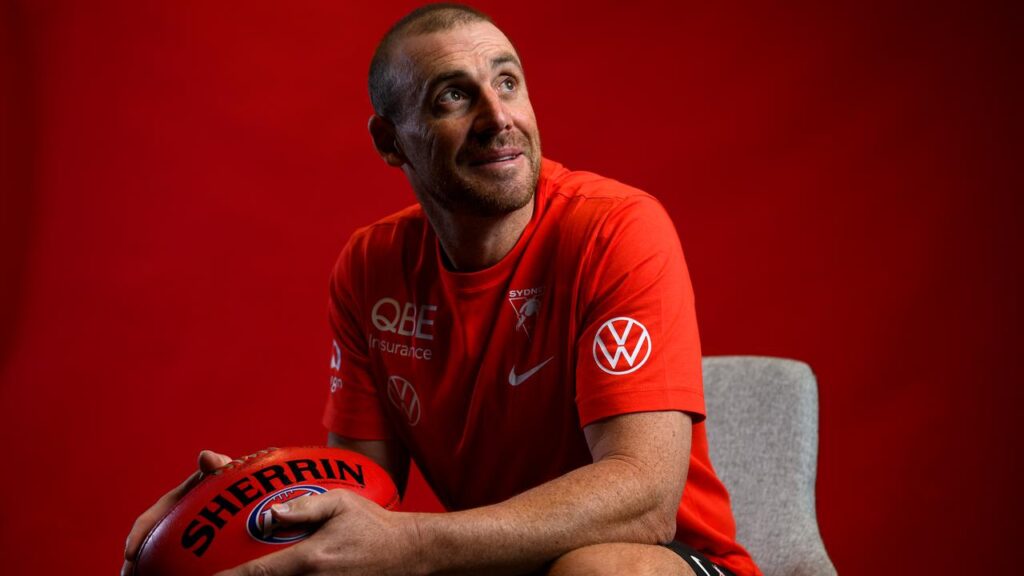 Simon Goodwin reverted to ‘being that five-year-old kid’ after leaving AFL club Melbourne.
