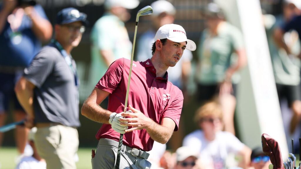 Fresh off his debut victory in Riyadh, Elvis Smylie took part in a LIV Golf clinic in Adelaide. 

