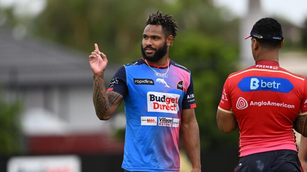 Hamiso Tabuai-Fidow (l) will stay No.1 when he returns from injury for the Dolphins.
