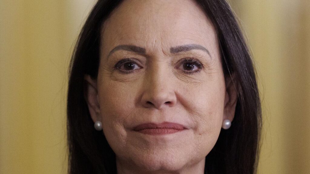 Venezuela’s political transition is “unstoppable,” opposition leader Maria Corina Machado says.
