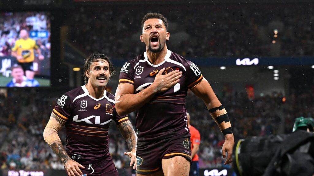 Gehamat Shibasaki (right) is coming off a sensational season for the Brisbane Broncos.
