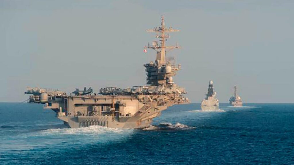 US warships and aircraft have been sent to the Middle East ahead of possible strikes on Iran.
