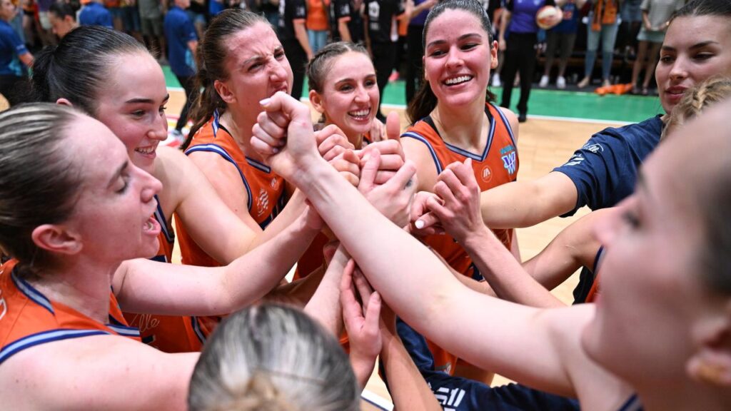 Townsville have reached the WNBL grand final series with a stirring win over the Flyers.
