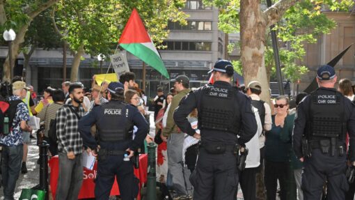 'Grave insult': activists vow to protest Israeli leader ANTI PROTEST LAWS RALLY SYDNEY