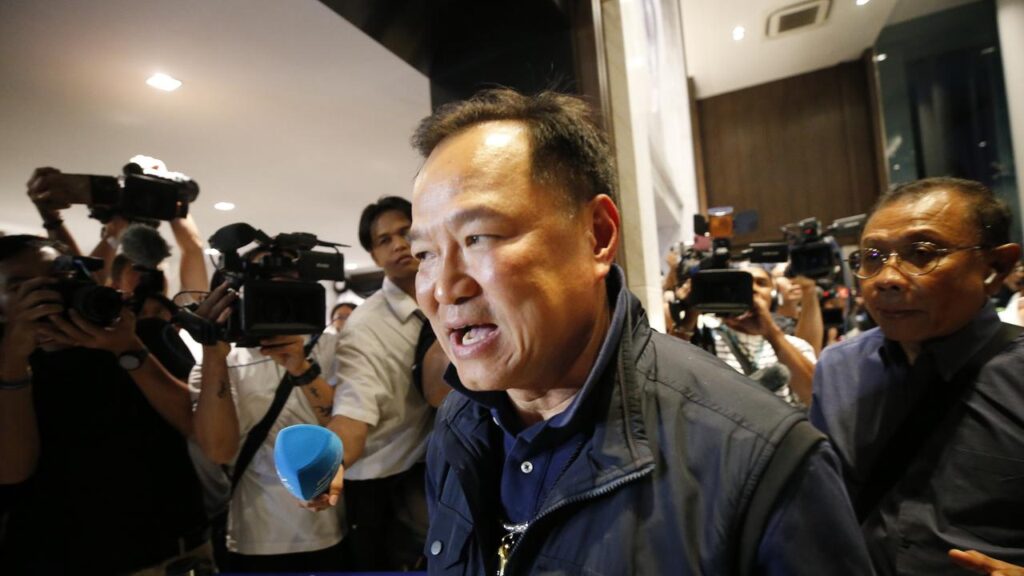 Thai Prime Minister Anutin Charnvirakul’s Bhumjaithai Party is leading based on early results.
