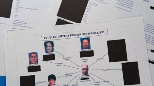 Thousands of Epstein-related files taken down Justice Department Jeffrey Epstein
