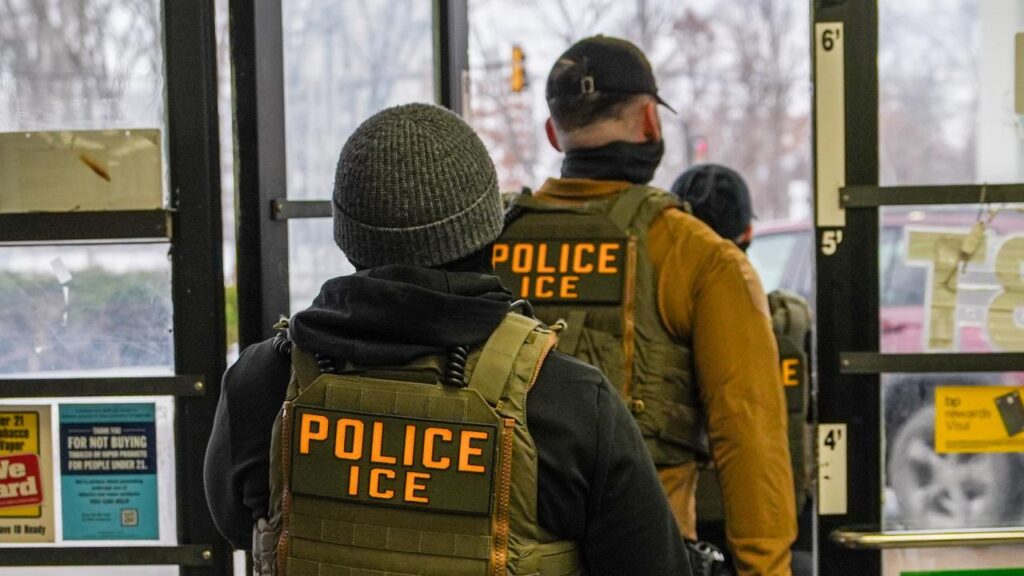 About 3000 armed immigration agents were deployed in Minnesota under Operation Metro Surge.
