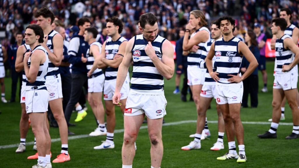 Brisbane were too good for Patrick Dangerfield and his Geelong teammates in last year’s grand final.
