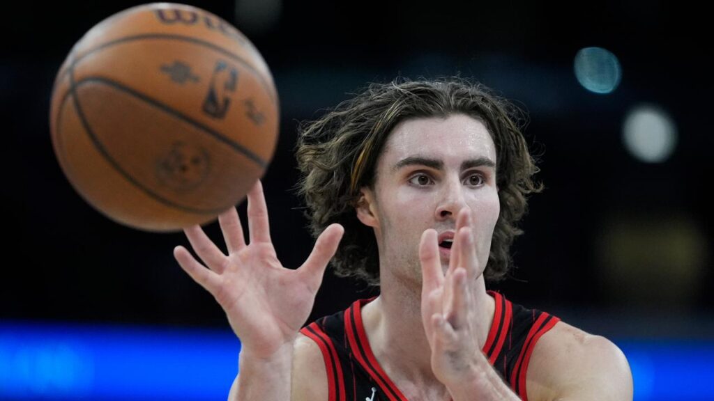 Josh Giddey has missed out on NBA All-Star selection as he battles a hamstring issue.
