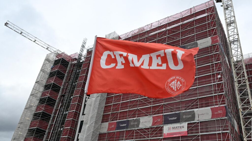 An investigator estimates the CFMEU’s conduct has cost taxpayers around $15 billion.
